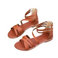 Women's Roman Style Solid Color Open Toe Roman Sandals main image 5