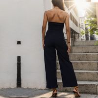 Women's Daily Sexy Color Block Full Length Jumpsuits main image 5