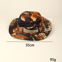 Women's Sports Camouflage Elastic Band Wide Eaves Bucket Hat main image 5