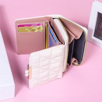 Women's Solid Color Pu Leather Zipper Wallets main image 8