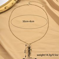 Cute Artistic Human Alloy Valentine'S Day Women's Pendant Necklace main image 2