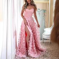 Women's Ball Gown Sexy Strapless Sleeveless Solid Color Maxi Long Dress Banquet Date Tea Party main image 4