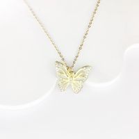 Glam Cute Luxurious Butterfly Alloy Inlay Zircon Women's Jewelry Set main image 2
