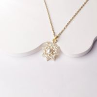 IG Style Simple Style Ginkgo Leaf Alloy Inlay Rhinestones Pearl Women's Jewelry Set main image 4