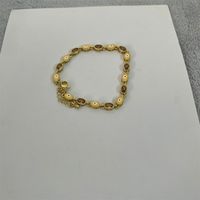 Copper 14K Gold Plated Simple Style Devil's Eye Zircon Bracelets sku image 8