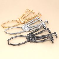 Hip-Hop Exaggerated Palm Alloy Plating Women's Carpal Tunnel Bracelet main image 1