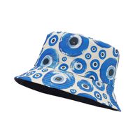Unisex Vacation Beach Eye Printing Wide Eaves Bucket Hat main image 3