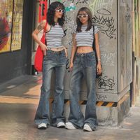Women's Daily Streetwear Solid Color Full Length Jeans main image 6