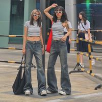 Women's Daily Streetwear Solid Color Full Length Jeans main image 5