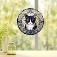 Cute Modern Style Animal Cat Arylic Pendant Artificial Decorations main image 3