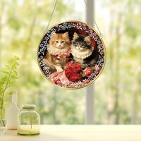 Cute Modern Style Animal Cat Arylic Pendant Artificial Decorations main image 6