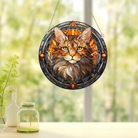 Cute Modern Style Animal Cat Arylic Pendant Artificial Decorations main image 8