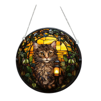 Cute Modern Style Animal Cat Arylic Pendant Artificial Decorations sku image 11