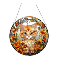 Cute Modern Style Animal Cat Arylic Pendant Artificial Decorations sku image 15