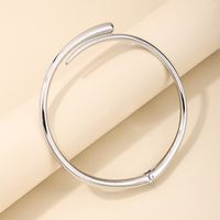 Wholesale Jewelry Nordic Style Simple Style Solid Color Alloy Choker main image 3
