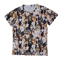 Frau T-Shirt Kurzarm T-Shirts Ferien Hund main image 5