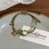 Estilo Simple Estilo Clásico Ronda Arílico Vidrio Con Cuentas Mujeres Pulsera sku image 35