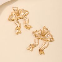 1 Piece Simple Style Classic Style Solid Color Alloy Ear Studs main image 2