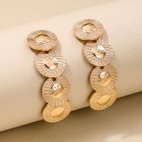 1 Piece Simple Style Classic Style Round Zinc Alloy Drop Earrings sku image 1
