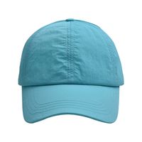 للجنسين غير رسمي أسلوب بسيط اللون الصامد حواف منحنية قبعة البيسبول sku image 3