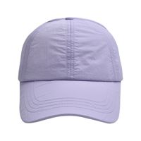 للجنسين غير رسمي أسلوب بسيط اللون الصامد حواف منحنية قبعة البيسبول sku image 6