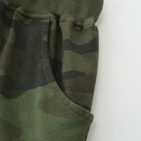 Classic Style Sports Camouflage Cotton Boys Pants main image 3