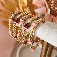 Retro Klassischer Stil Runden Oval Gemischte Materialien Perlen Frau Armbänder 1 Stück main image 1
