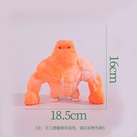 Creative Gorilla Sand Plastic Cartoon Vent Stretchable Soft Rubber Toy sku image 13