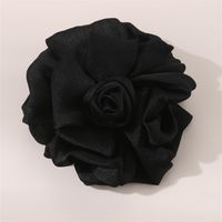 Women's Elegant Flower Alloy Cloth Hair Clip sku image 2