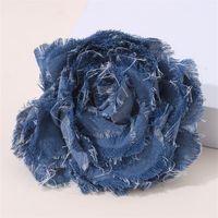 Women's Elegant Flower Alloy Cloth Hair Clip sku image 4