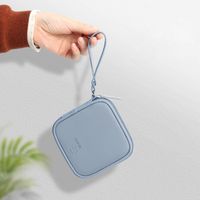 Casual Solid Color Pu Leather Storage Bag main image 4