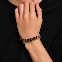 Rostfreier Stahl Ein Naturstein Einfacher Stil Klassischer Stil Juwel Perlen Armbänder main image 6