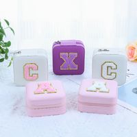 Fashion Letter Composite Material Jewelry Boxes main image 5