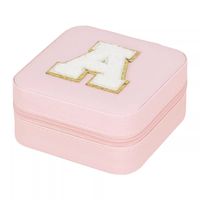 Fashion Letter Composite Material Jewelry Boxes sku image 1