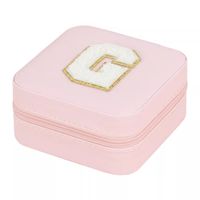 Fashion Letter Composite Material Jewelry Boxes sku image 7