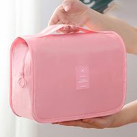 Classic Style Solid Color Oxford Cloth Makeup Bags main image 7