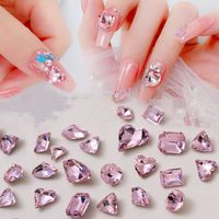 Simple Style Classic Style Color Block Rhinestone Nail Decoration Accessories 1 Set main image 2