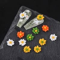 Mignon Fleur Alliage De Zinc Accessoires Pour Ongles 1 Jeu main image 5