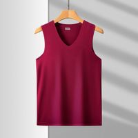 Men's Solid Color Racerback Tank Tops Men's Clothing main image 10