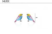 1 Piece Simple Style Classic Style Bird Stoving Varnish Copper Ear Studs main image 4