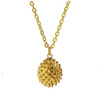 304 Stainless Steel 18K Gold Plated Simple Style Classic Style Fruit Pendant Necklace sku image 2
