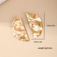 1 Piece Simple Style Classic Style Solid Color Alloy Ear Studs main image 6