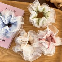 Women's Cute Lady Sweet Large Intestine Floral Cloth Hair Tie main image 3