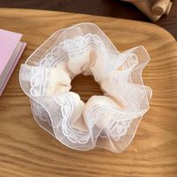 Women's Cute Lady Sweet Large Intestine Floral Cloth Hair Tie main image 5