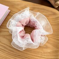 Women's Cute Lady Sweet Large Intestine Floral Cloth Hair Tie main image 7