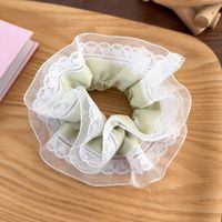 Women's Cute Lady Sweet Large Intestine Floral Cloth Hair Tie main image 6