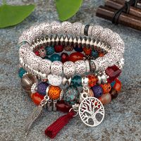 Ethnischer Stil Quaste Perlen Großhandel Armbänder sku image 36
