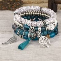 Ethnischer Stil Quaste Perlen Großhandel Armbänder sku image 38