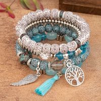 Ethnischer Stil Quaste Perlen Großhandel Armbänder sku image 42