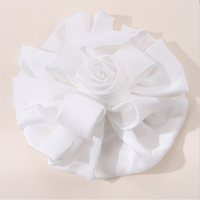 Women's Elegant Flower Alloy Cloth Hair Clip sku image 3